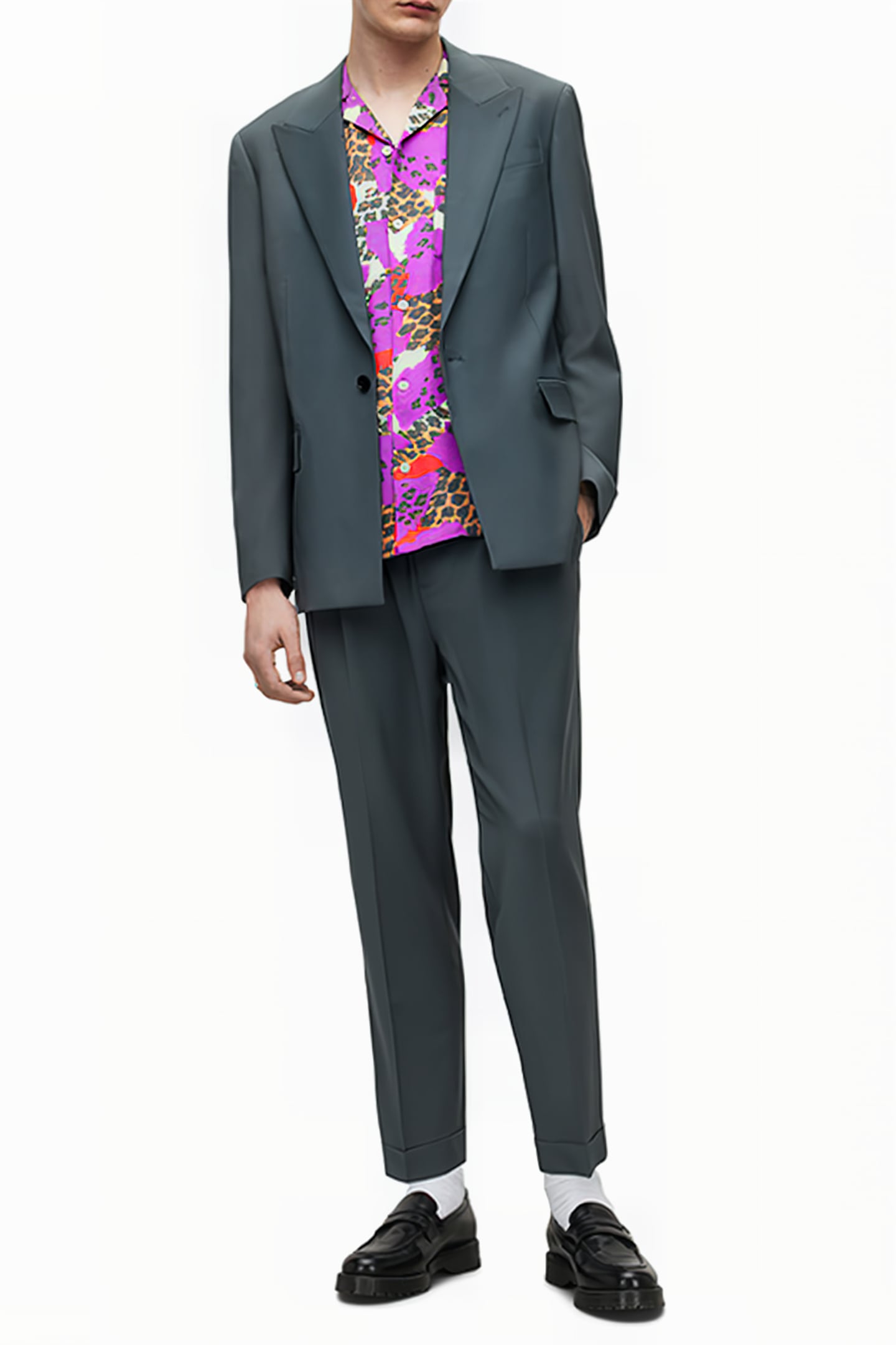 BERTO BLAZER SMOKE BLUE 5