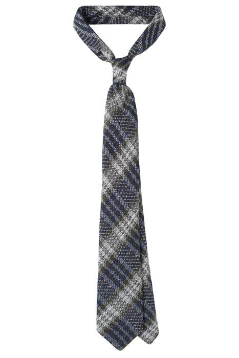 GREEN CHECK TIE 1