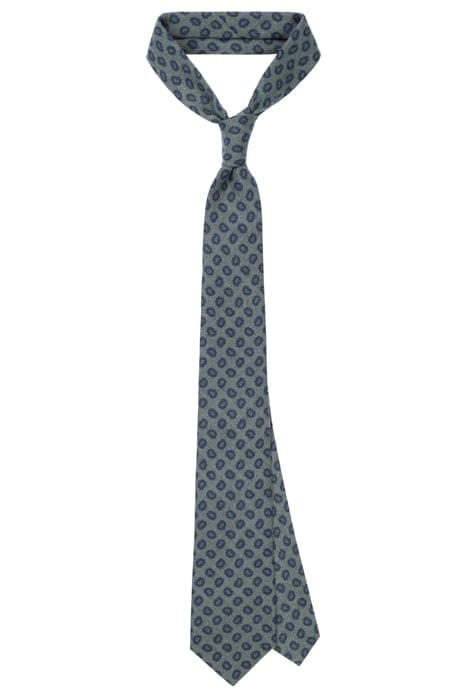 GREEN PAISLEY TIE 1