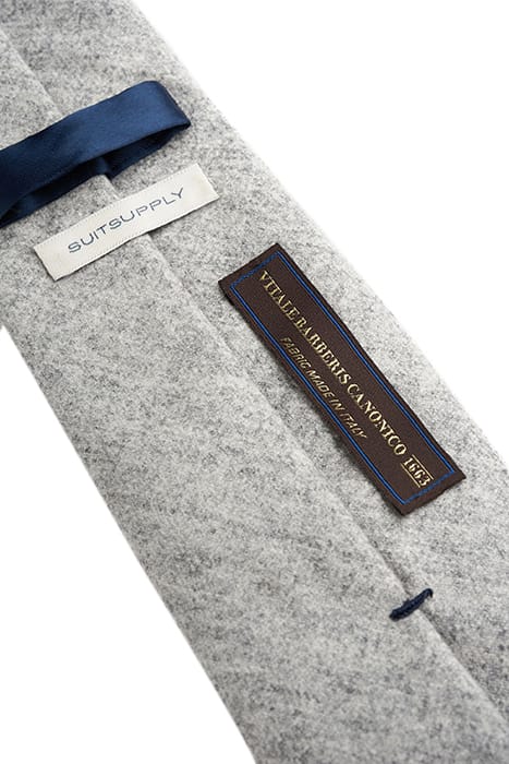 TIE PLAIN L.GREY 2