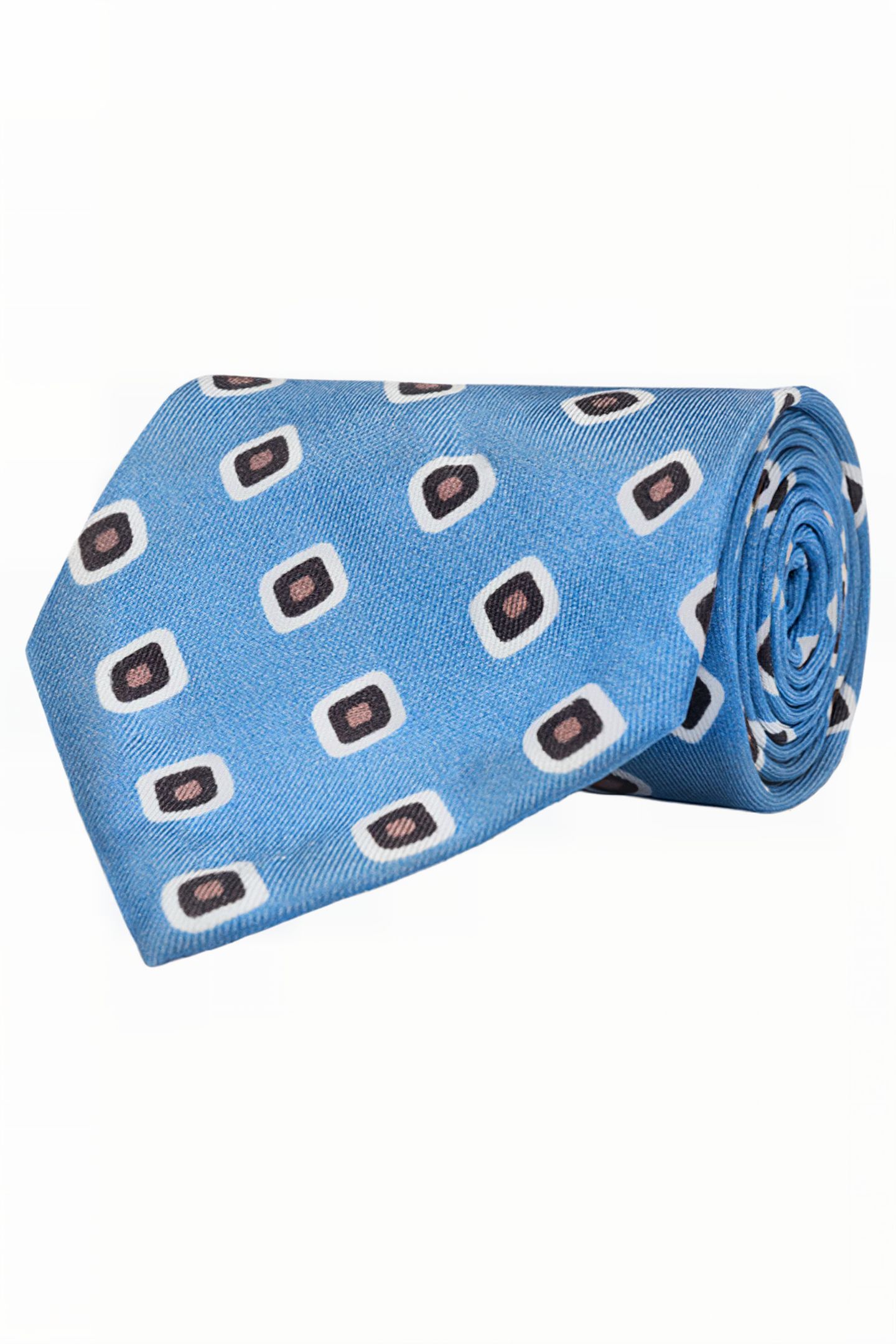 LIGHT BLUE GRAPHIC TIE 1