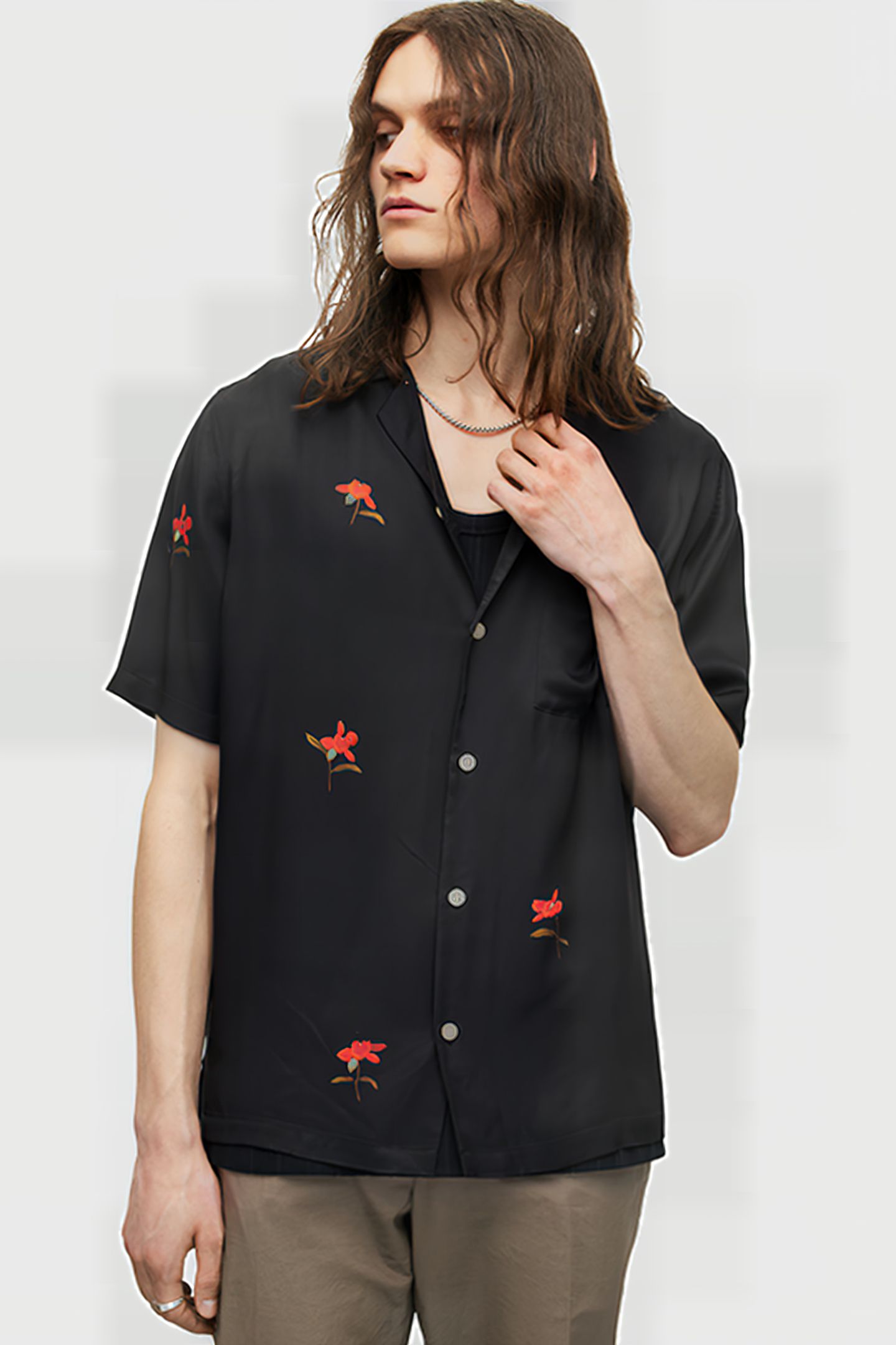 EIVISSA SS SHIRT JET BLACK 1