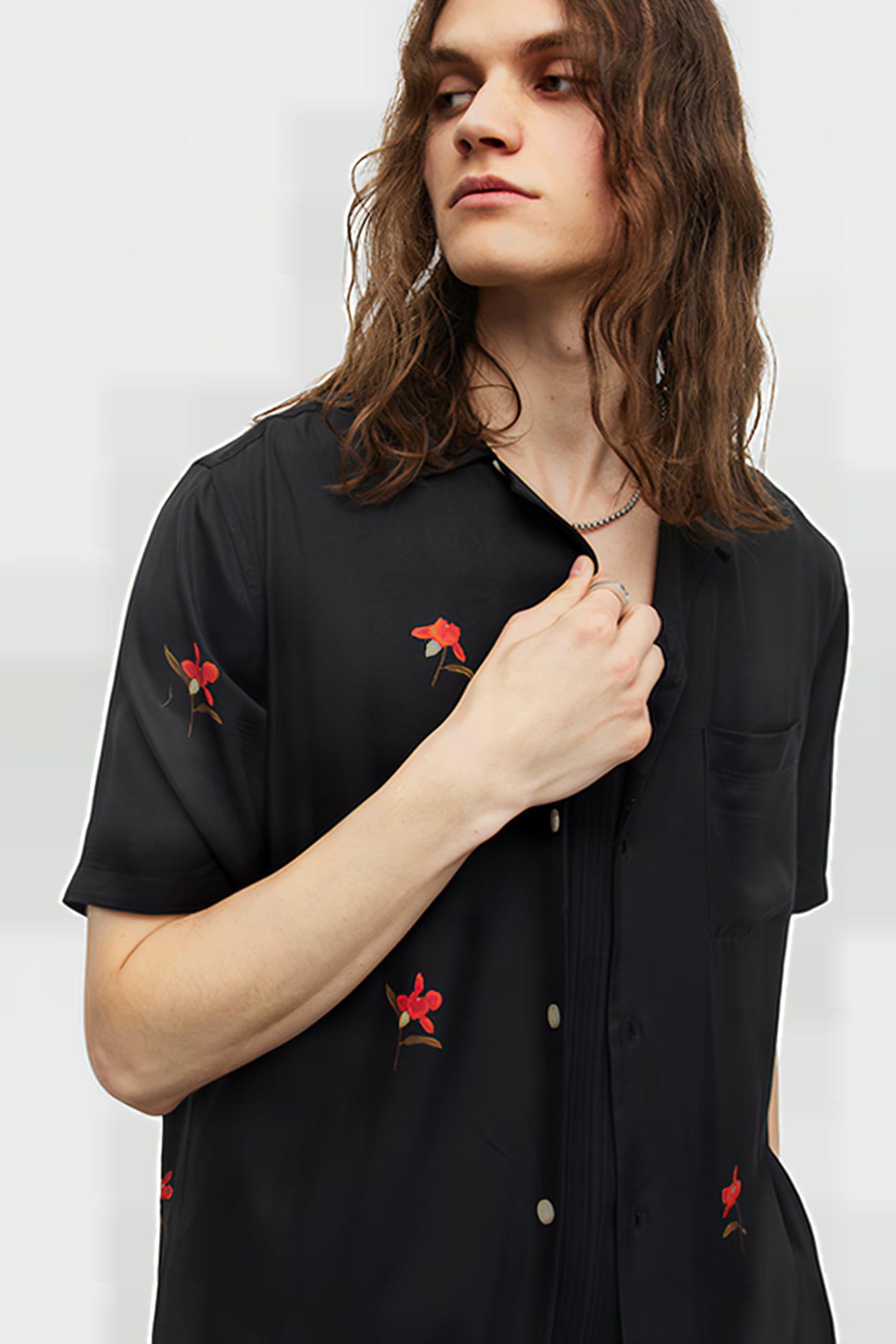 EIVISSA SS SHIRT JET BLACK 5