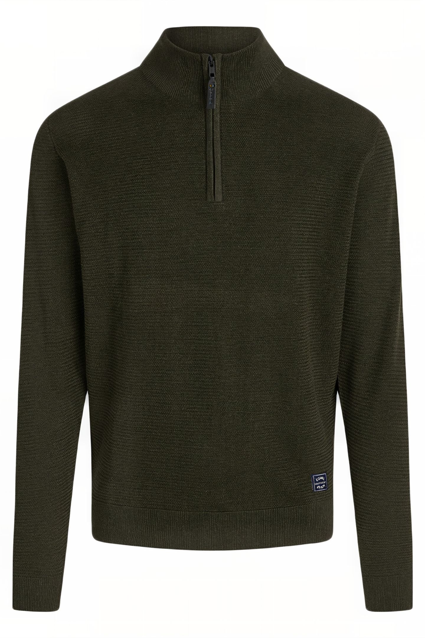 JONAS HALF ZIP ++ IVY GREEN MELANGE 1