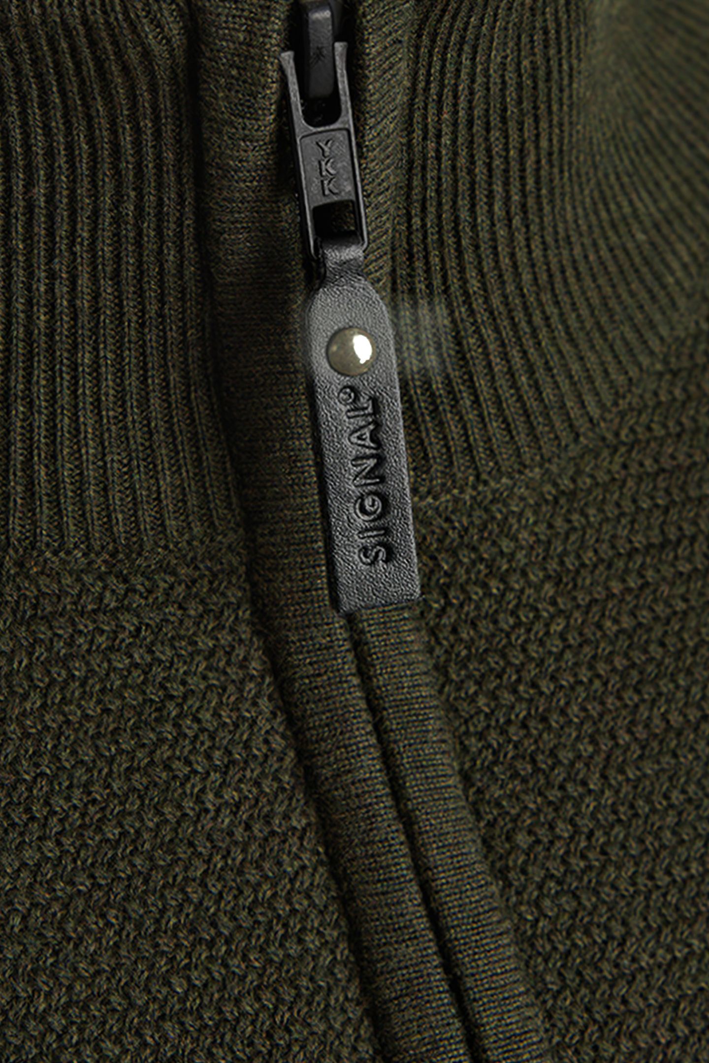JONAS HALF ZIP ++ IVY GREEN MELANGE 2