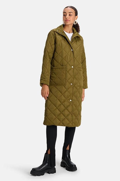 LA-SQUARE JACKET ARMYGREEN 4