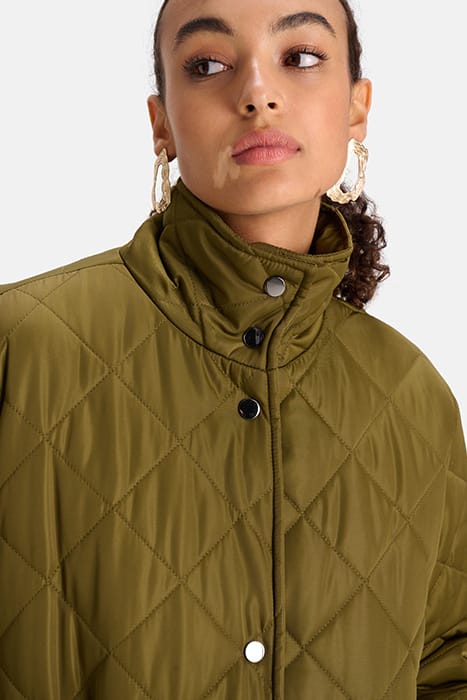 LA-SQUARE JACKET ARMYGREEN 6