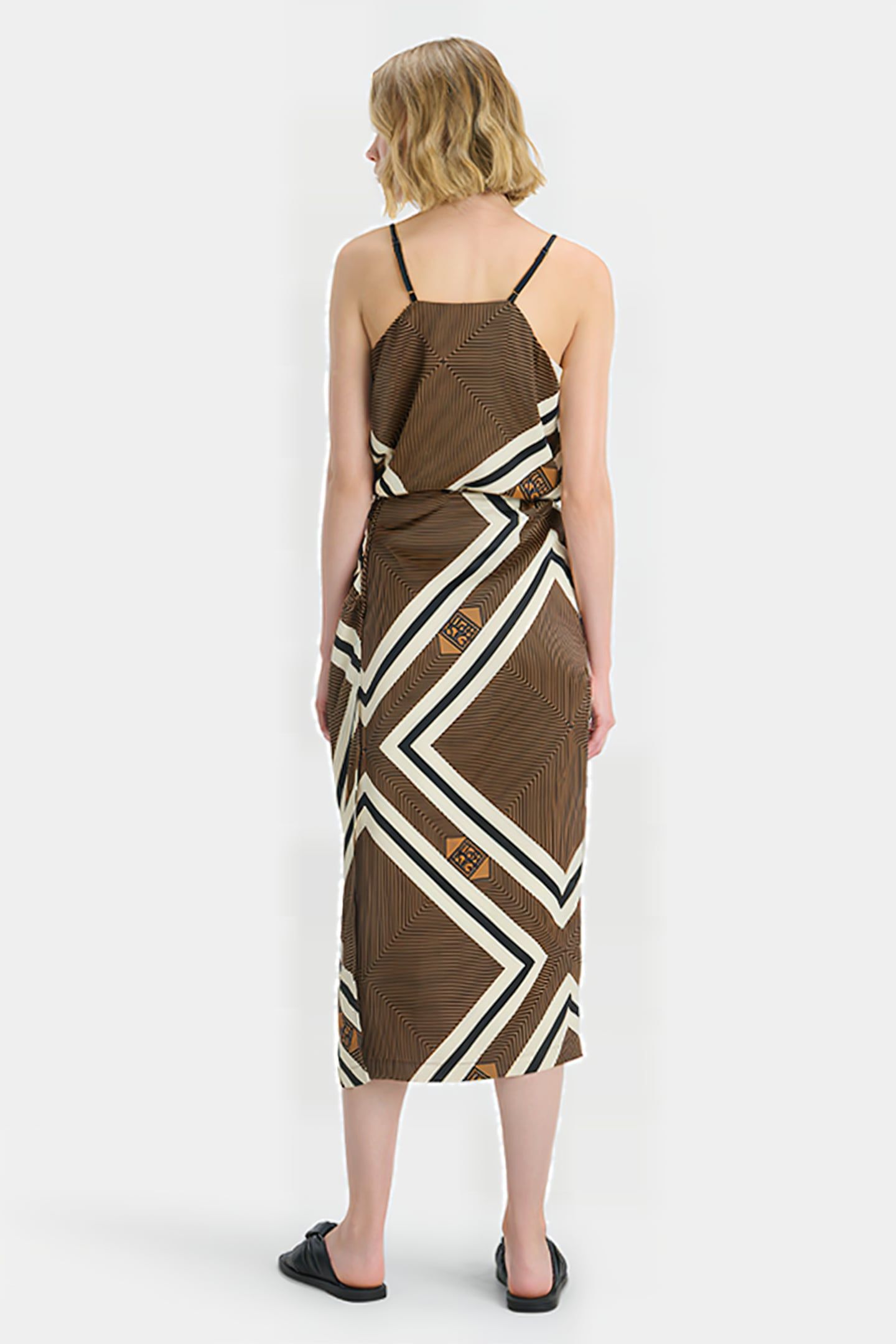LA-SILKY SCARF SKIRT VARIOUS 3