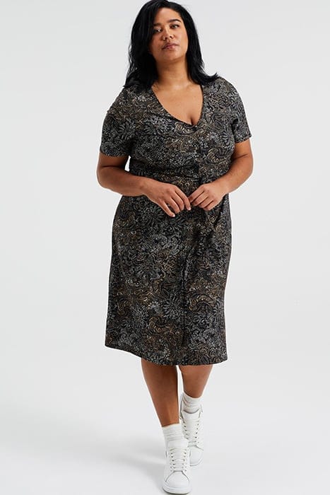 DRESS MIDI BLACK 2