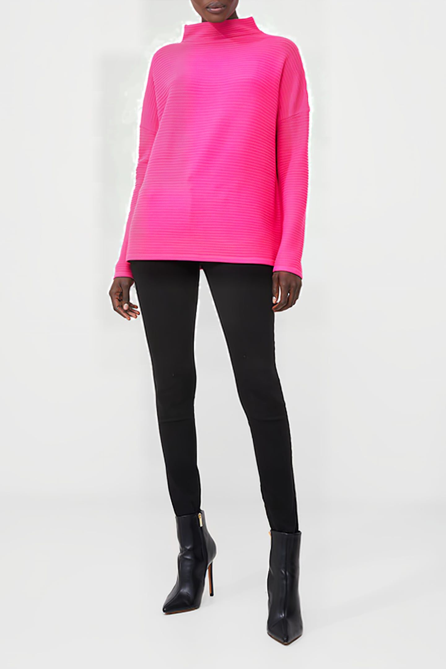 BABYSOFT LENA LS HIGH NK JUMPR FUSCHIA 2