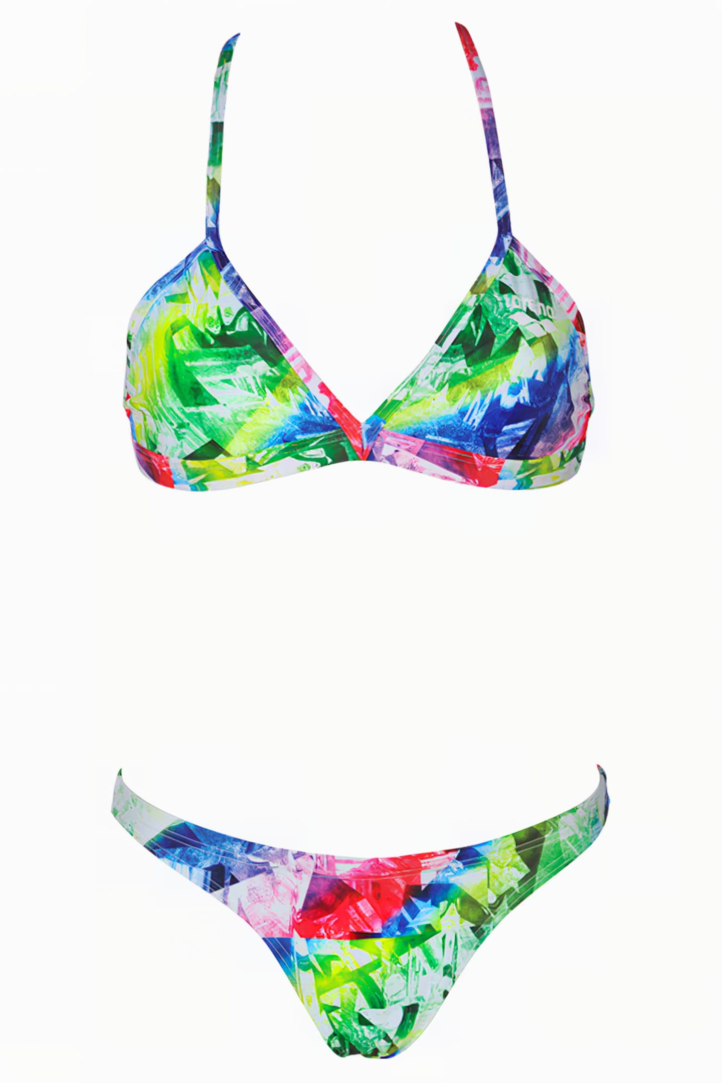 W GLITCH TWO PIECES MULTICOLOR LEAF 1