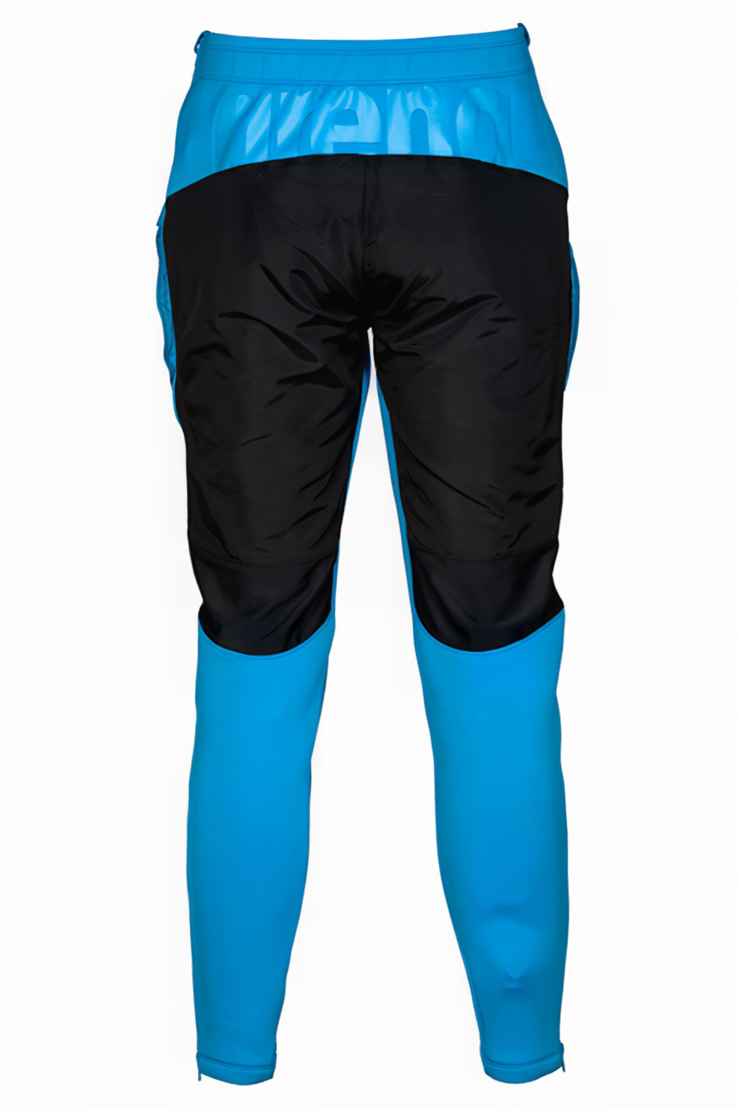 UNISEX HALF-QUILTED PANT CYAN BLACK 9