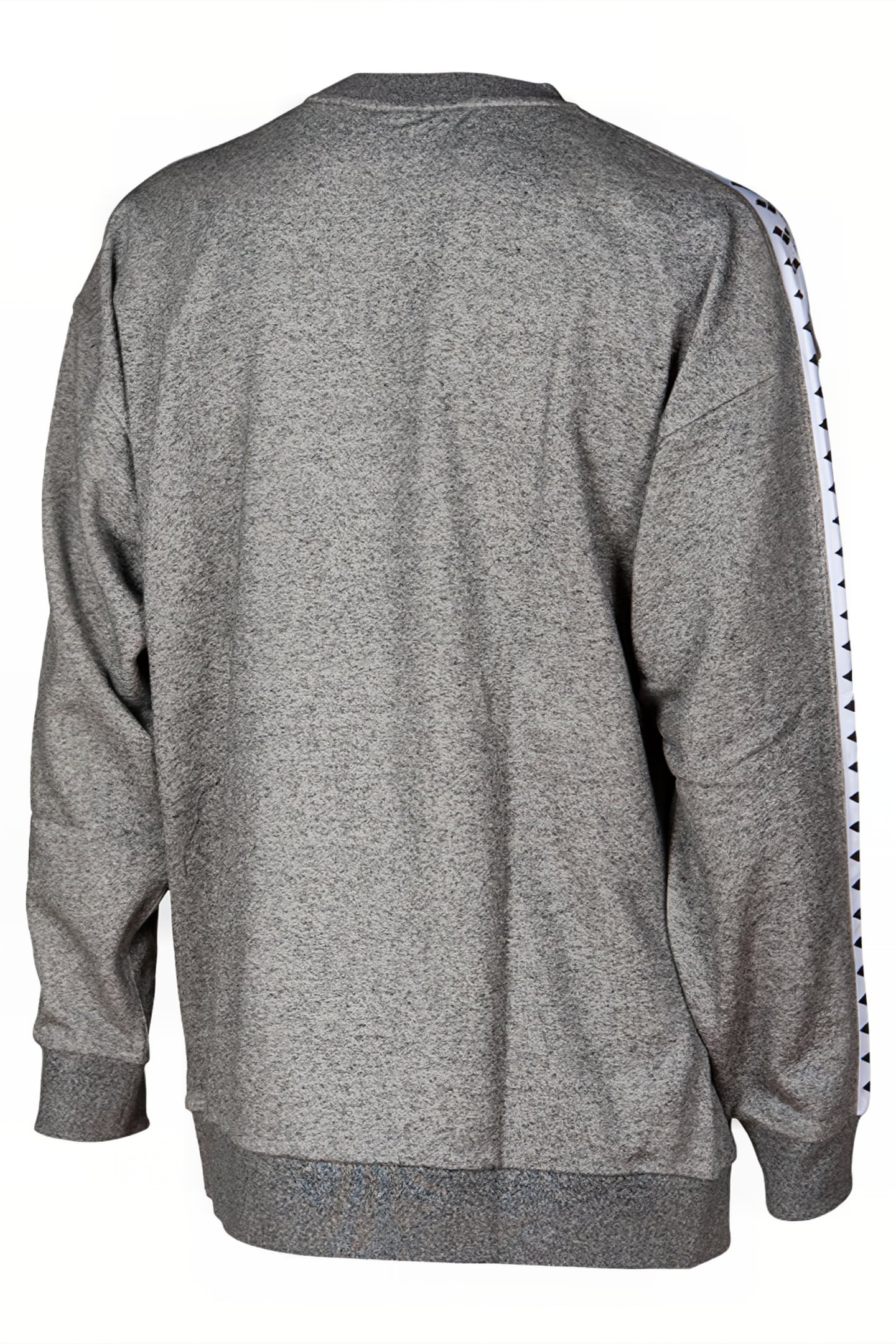 UNISEX SWEAT TEAM OVERSIZE DARK GREY MELANGE WHITE BL 9