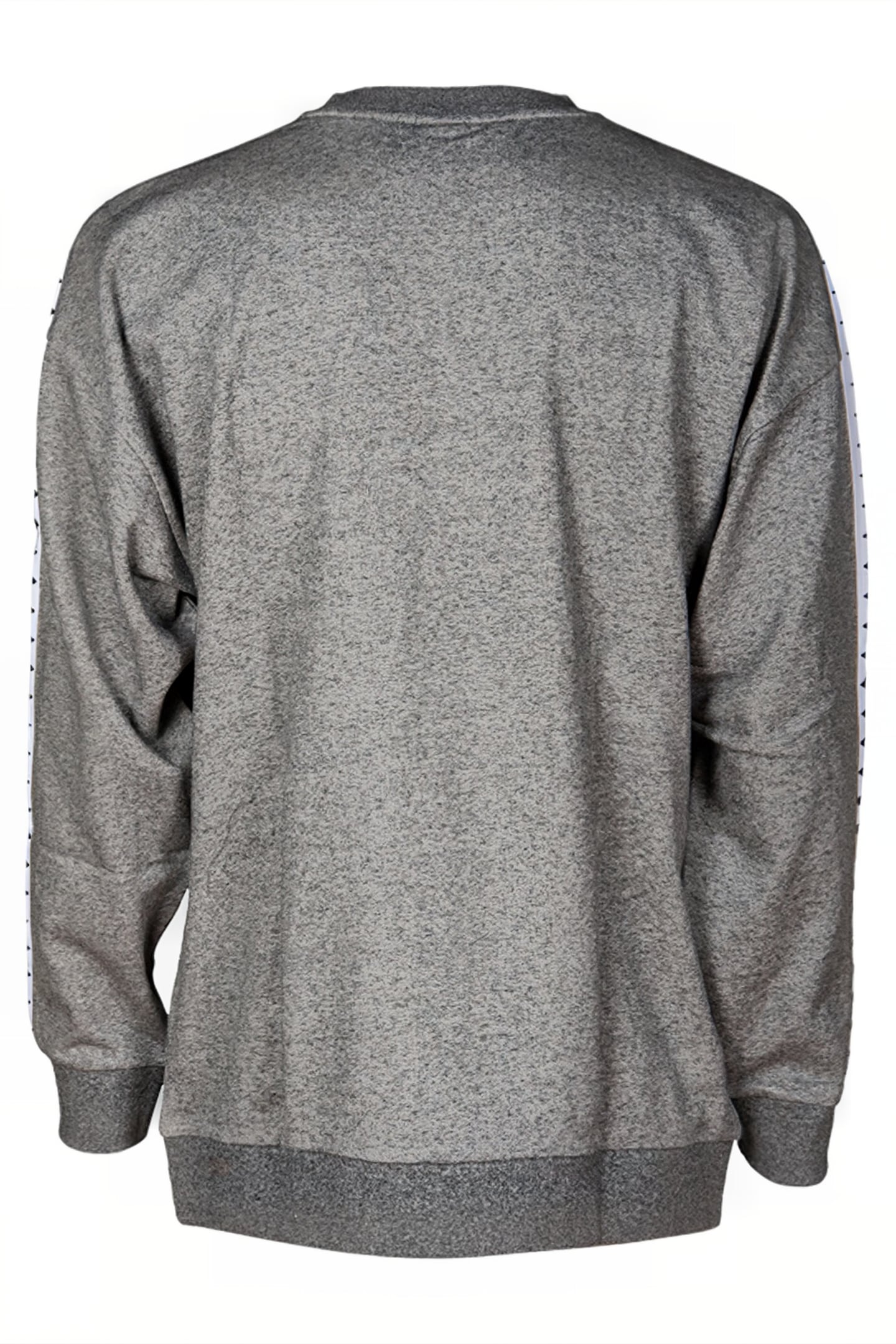 UNISEX SWEAT TEAM OVERSIZE DARK GREY MELANGE WHITE BL 10