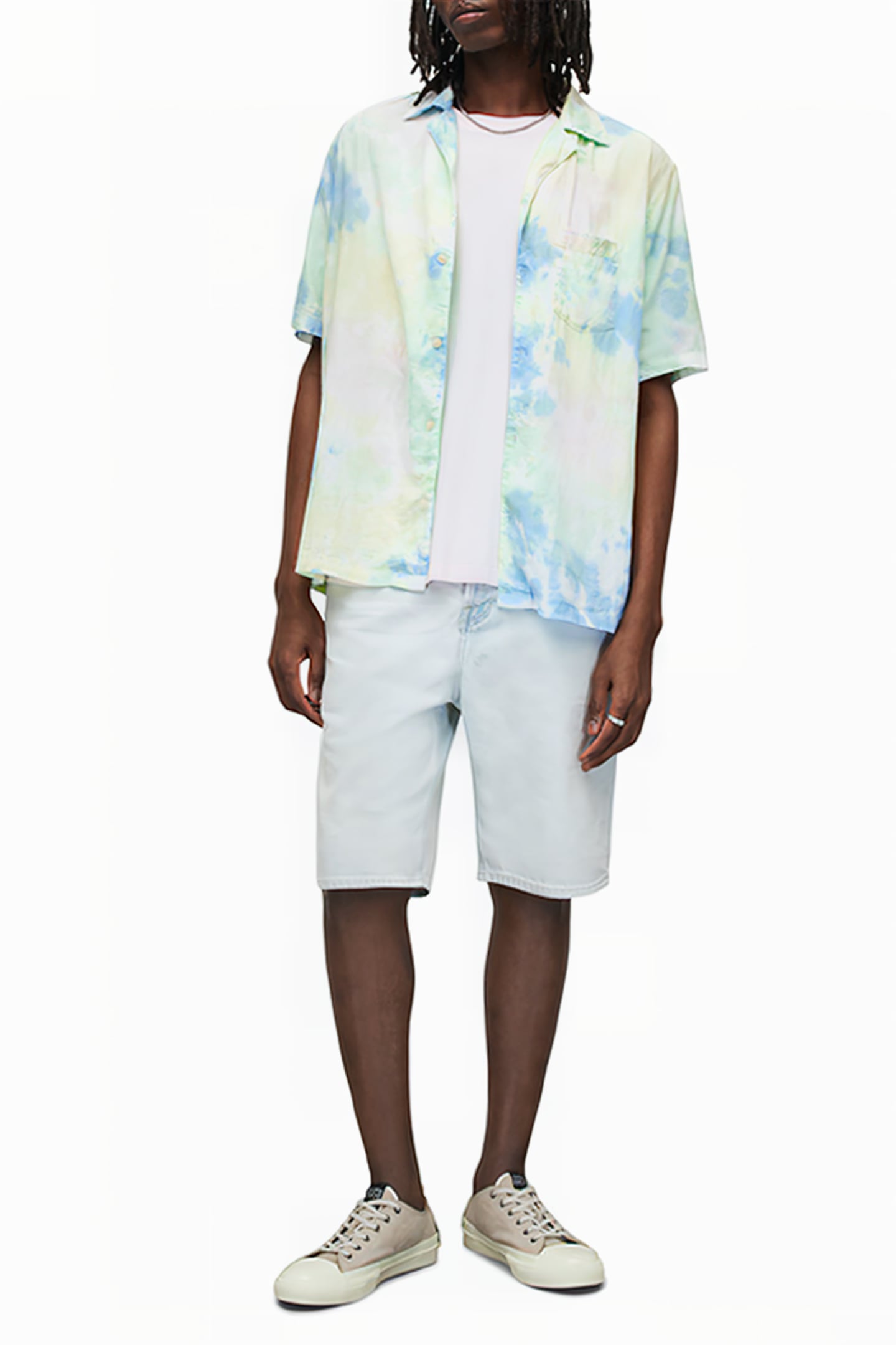 PILAR SS SHIRT CHARTREUSE GREEN 4