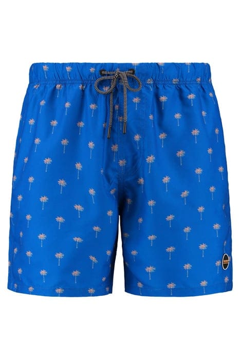 SWIMSHORT SCRATCHED SHIWI PALM SKYDIVE BLUE SKYDIVE BLUE 1