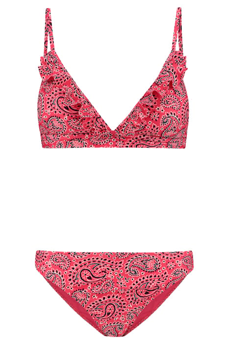 BEAU BIKINI SET POOLSIDE PAISLEY BERRYLICIOUS PINK BERRYLICI 4