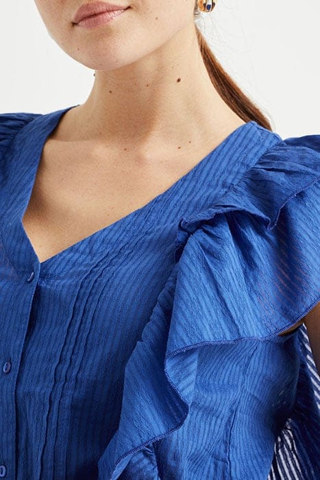 BLOUSE COBALT BLUE 6