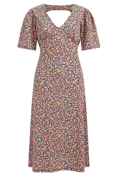 DRESS MID LENGTH MULTI-COLOURED 1