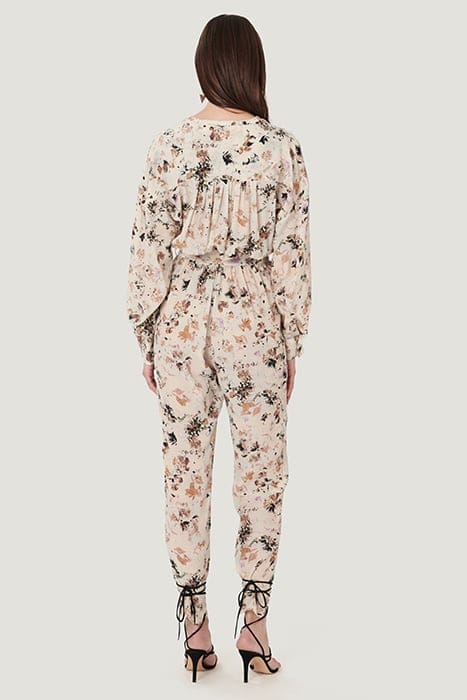 MATTAI JUMPSUIT IN BEIGE/MULTICO 2
