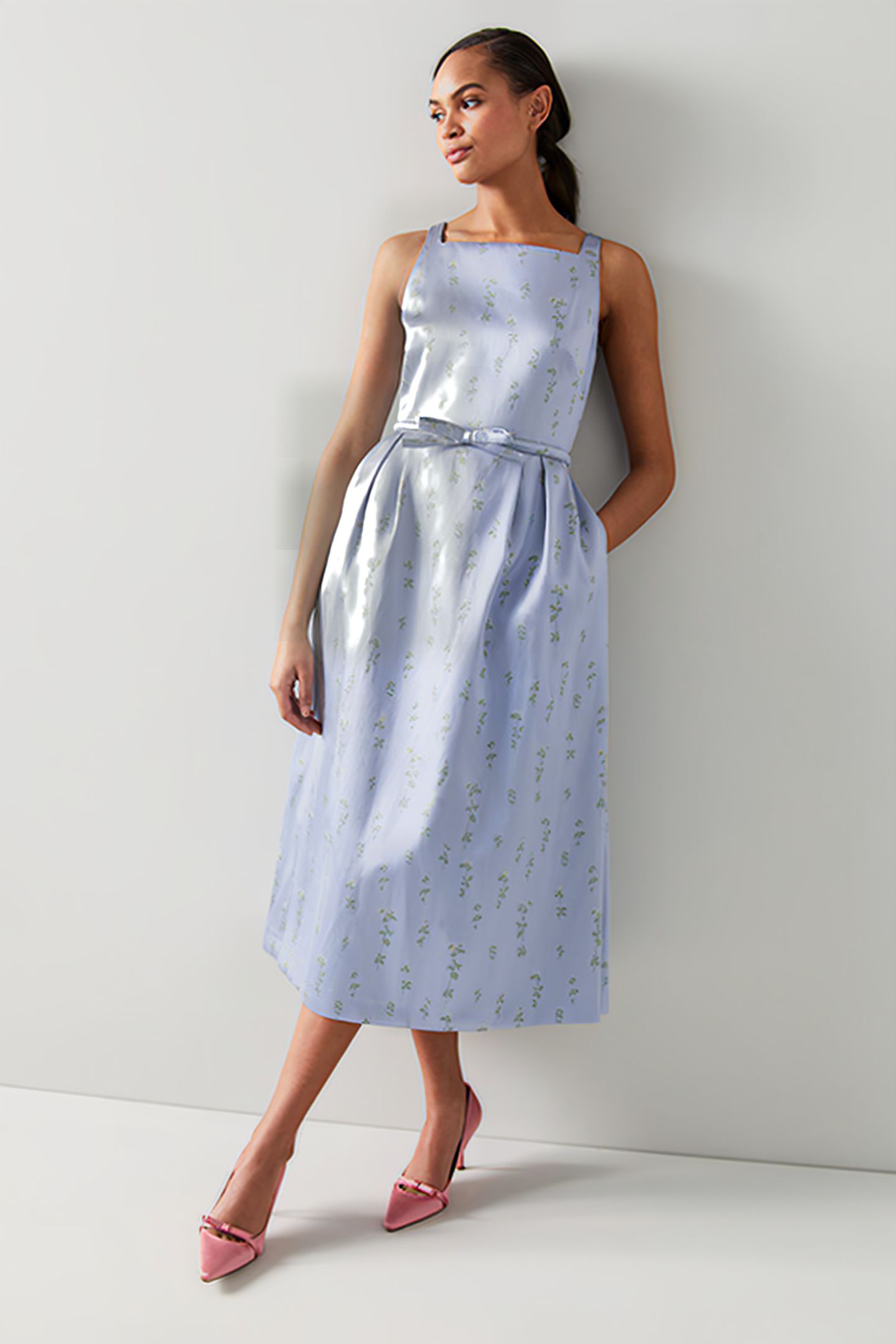 ROSALIND MIDI DRESS HYACINTH 2