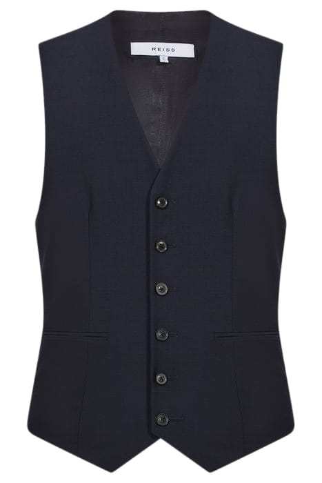 RUSH NAVY WAISTCOAT — MODERN FIT 6
