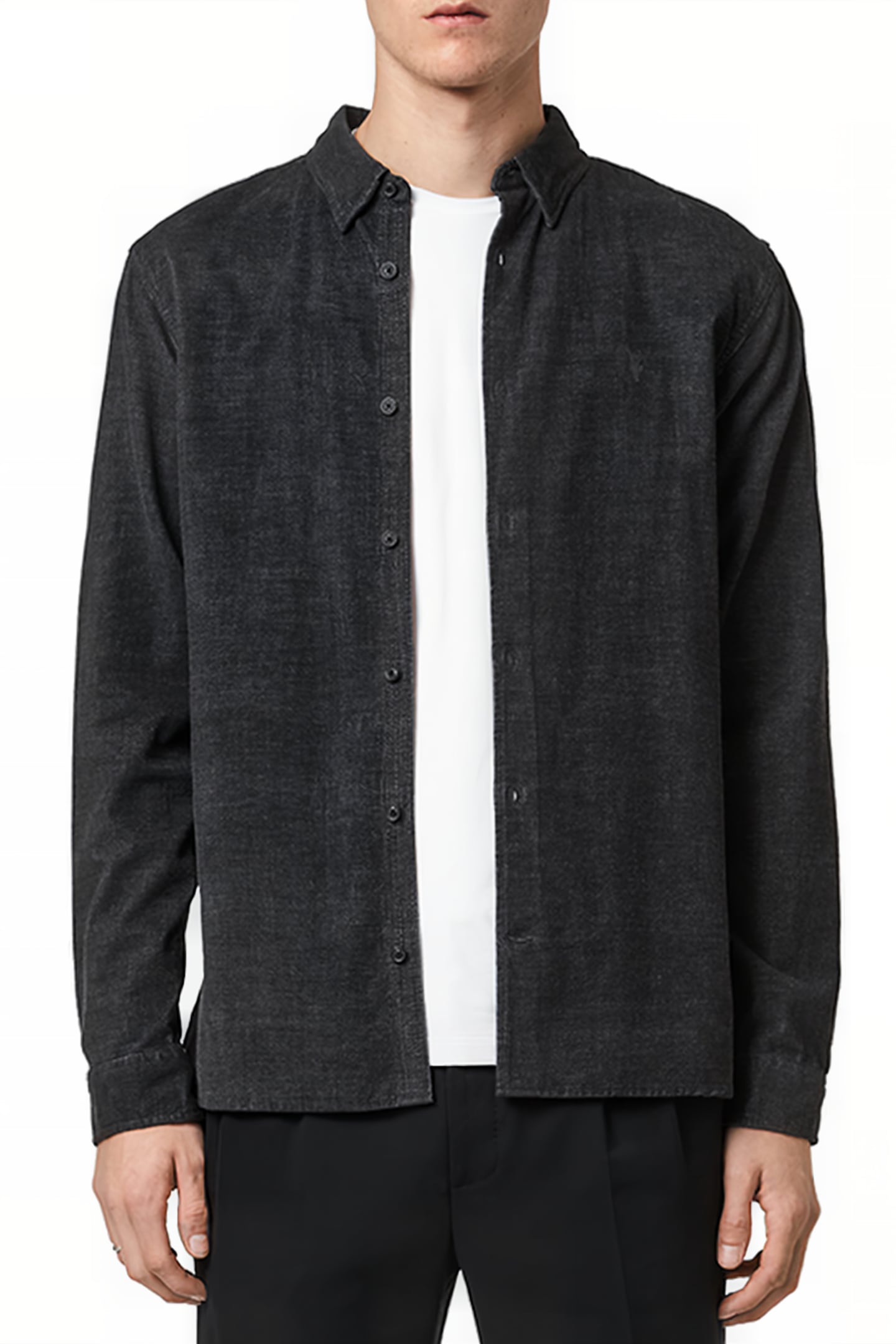 LORELLA LS SHIRT JET BLACK 1