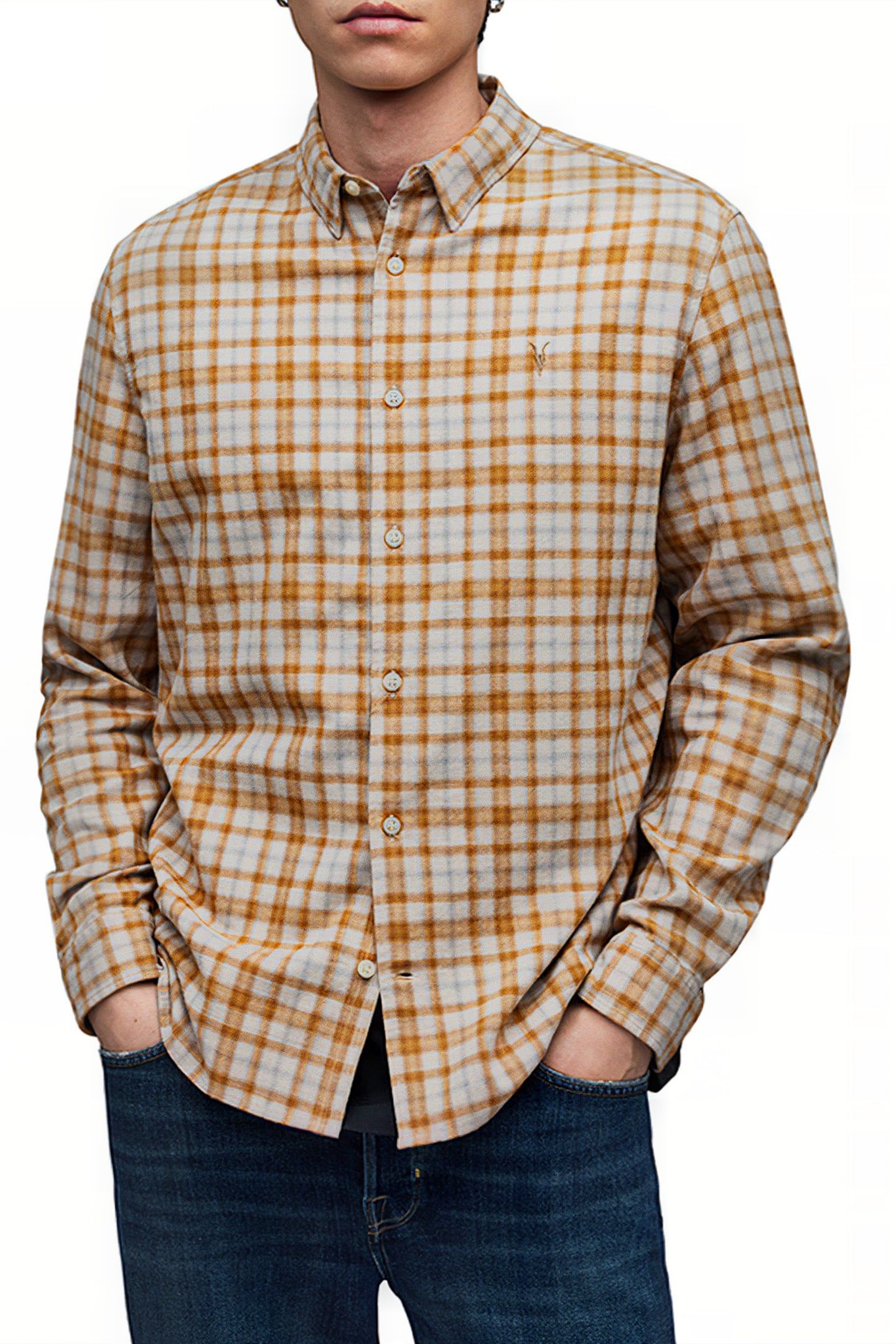 SONNY LS SHIRT FADED TAUPE 1