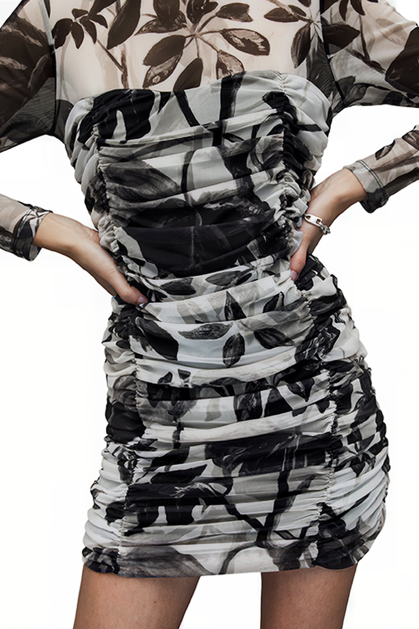 GIORGIA JACKIE DRESS ECRU WHITE 5