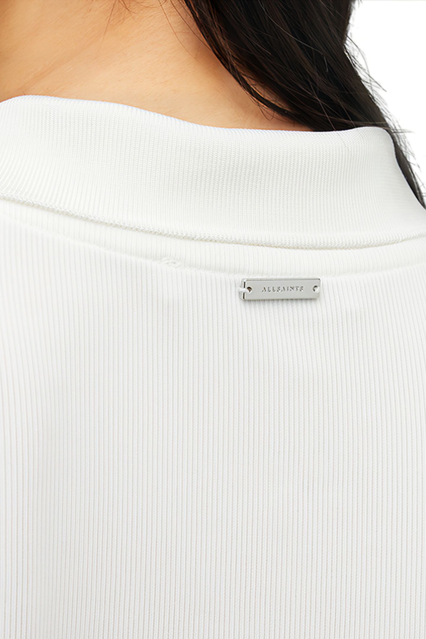 HALLIE SS POLO CHALK WHITE 4
