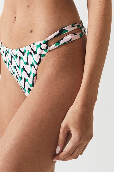 AUDRINNA BIKINI — GREEN/PINK 5