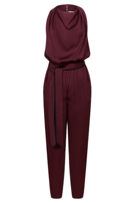 FRIDA JUMPSUIT — BURGUNDY 5