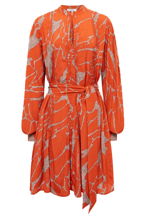 AMIE MINI DRESS ORANGE 7