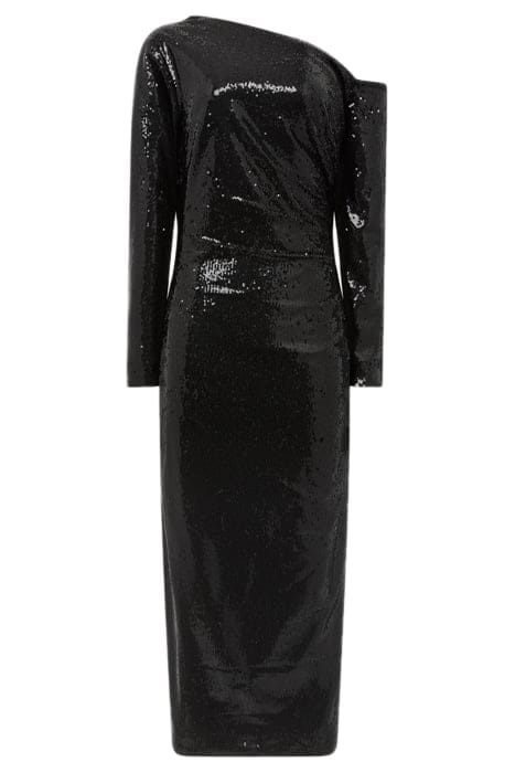 JODIE MIDI DRESS — BLACK 6