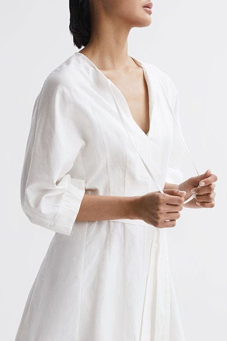 FREIDA MINI DRESS — CREAM 4