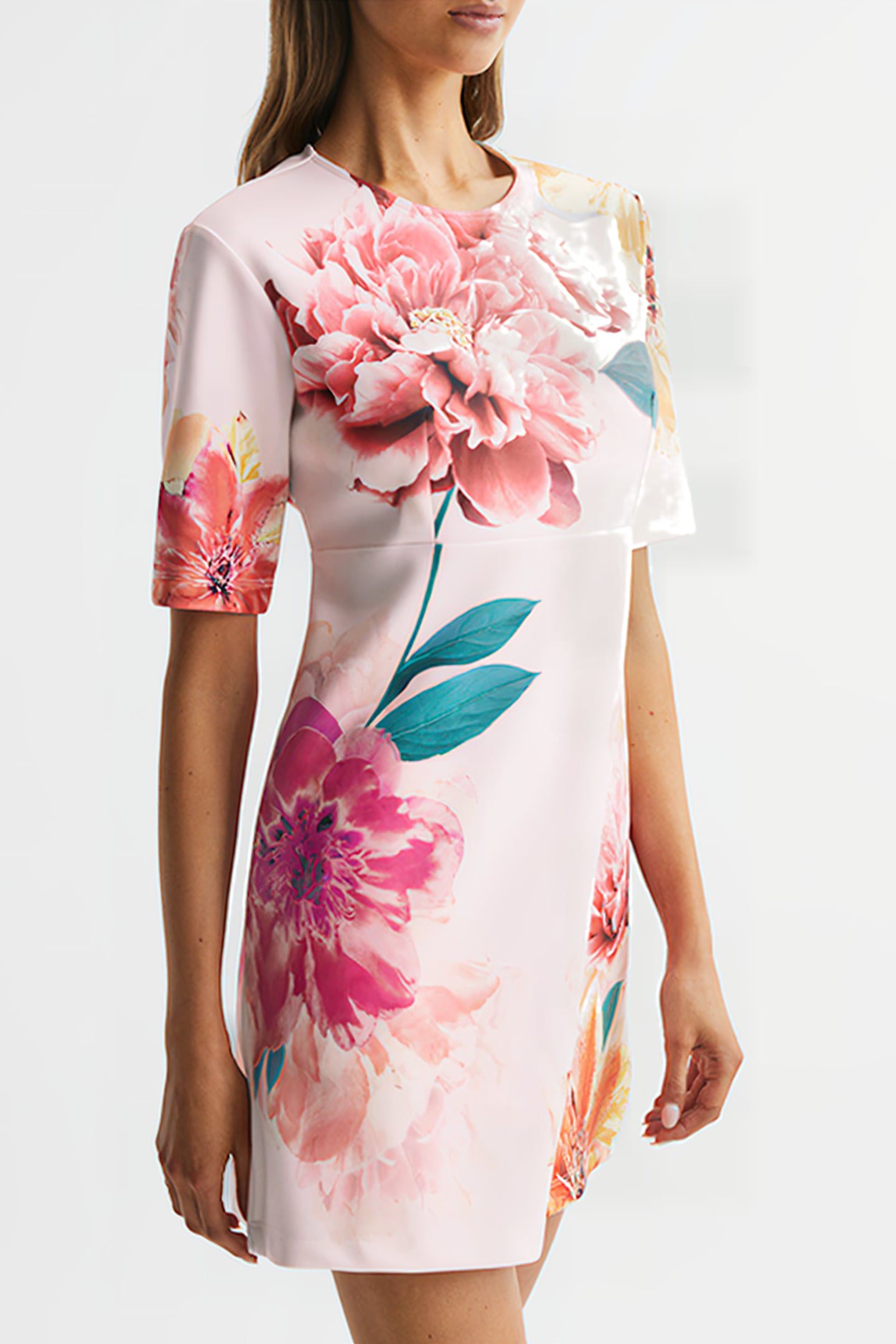 TORY MINI DRESS — PINK 1