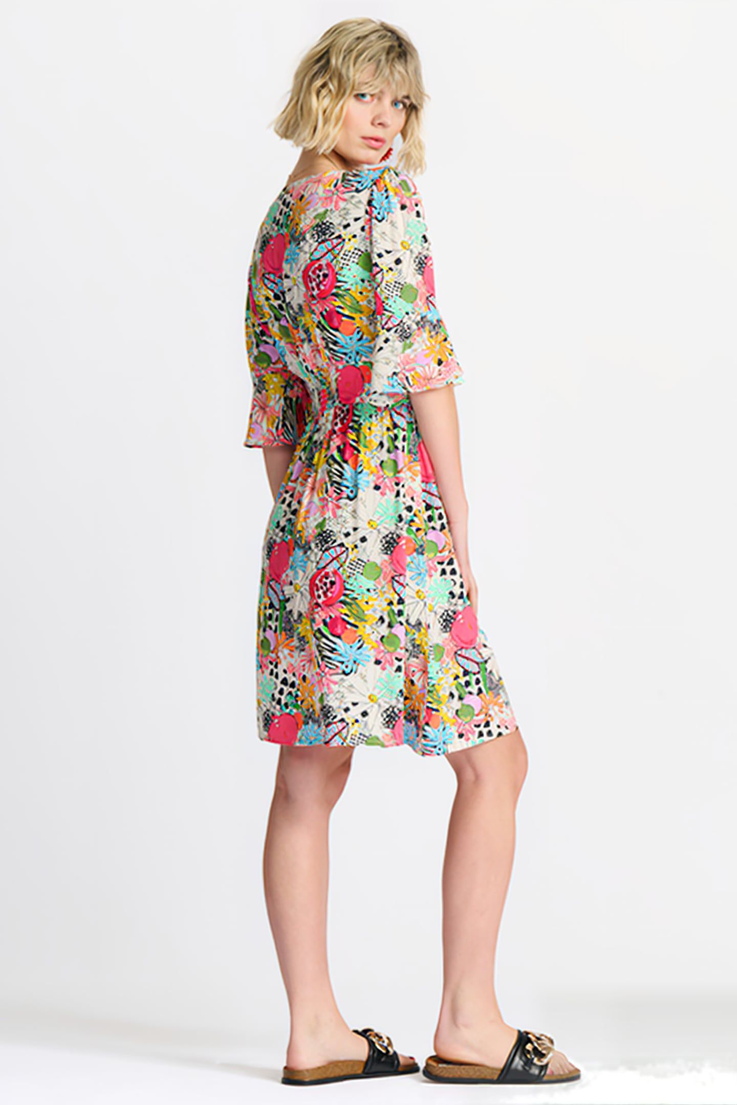DRESS - LIV TROPICAL BOUQUET 2