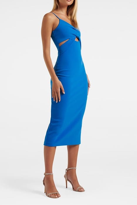 NADIA CUT OUT MIDI BLUE PIGMENT 3