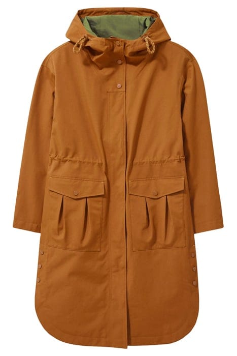 MILLIE WATERPROOF JACKET DARK TAN 1