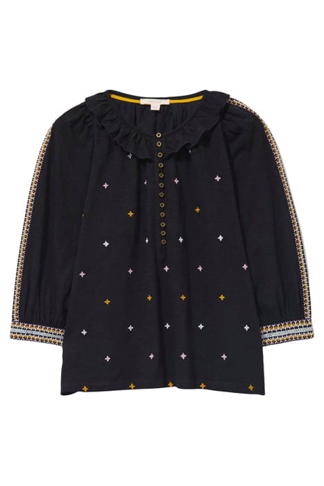 MIA JERSEY TOP PURE BLK 1