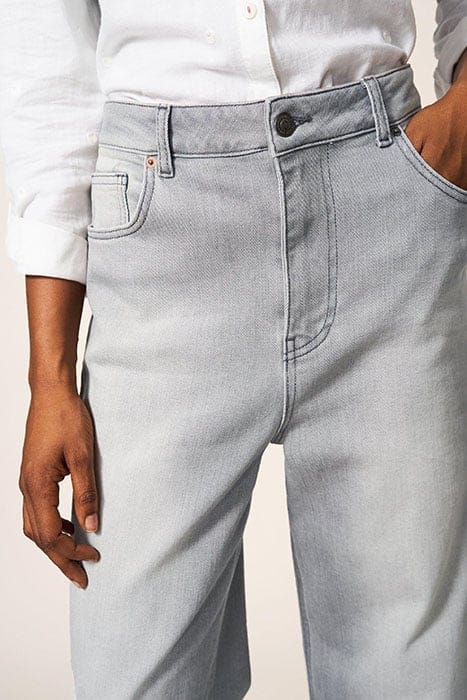 HEIDI WIDE LEG JEAN LIGHT GREY 4