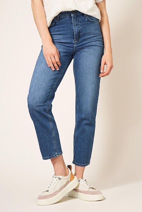 MILEY RELAXED STRAIGHT JEAN MID DENIM 1