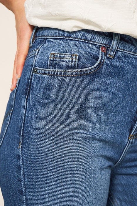 MILEY RELAXED STRAIGHT JEAN MID DENIM 3