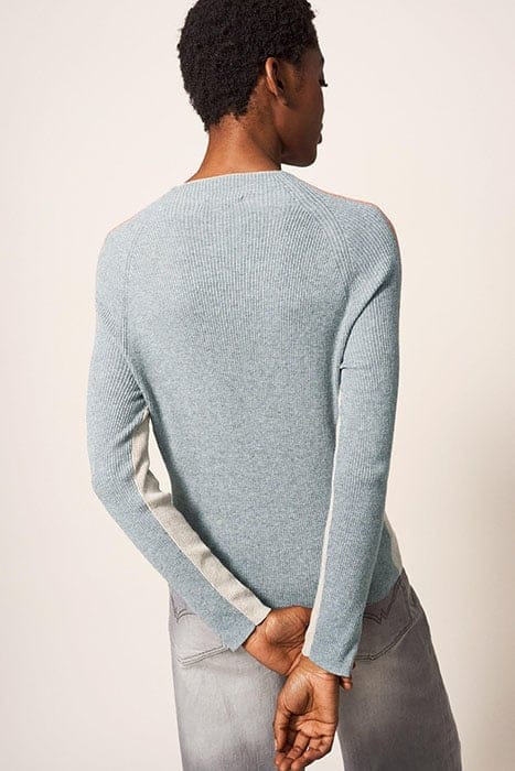 POP RIB JUMPER NAT MLT 2