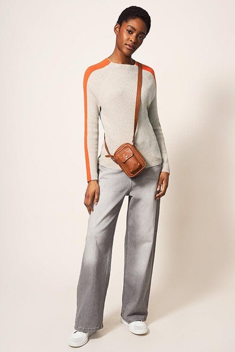 POP RIB JUMPER NAT MLT 1