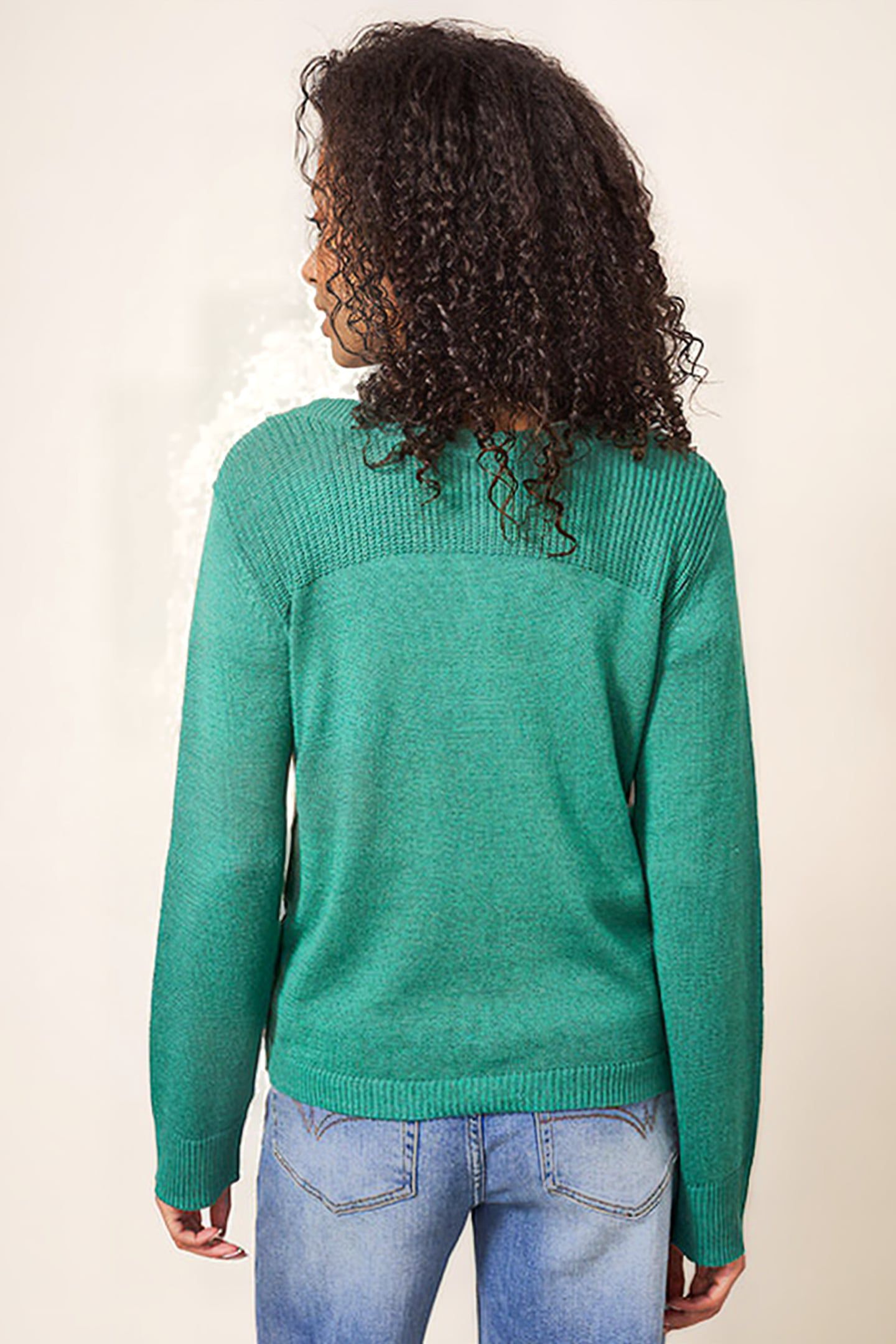HANNAH JUMPER DUSTY GREEN 2