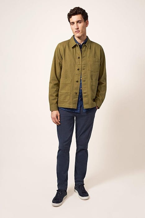 FABIEN CHORE JACKET DEEP GREEN 1