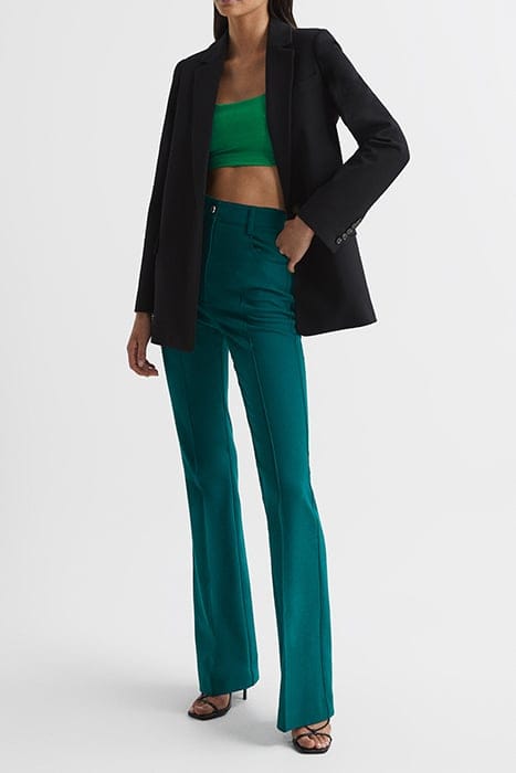 FAE GREEN TANK — THE MODEL IS WEARING A SIZE S 4