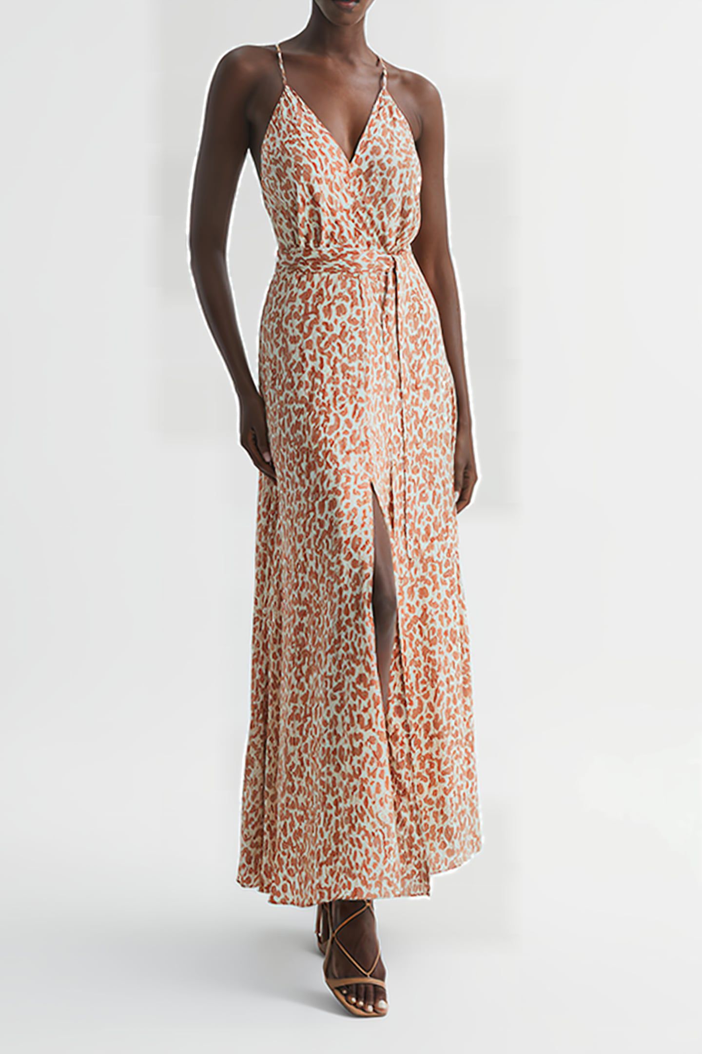 IZZY MAXI DRESS NEUTRAL 1