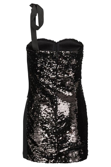 LIME ABITO FULL PAILLETTES BLACK 7